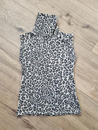 Roláčikový top bez rukávov s, s