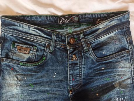 Pánske jeans pre mladého študenta, 34