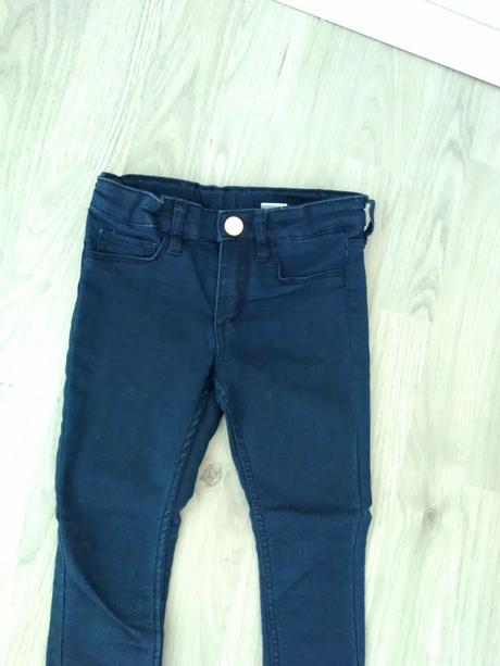 Dievčenské rifle 104 skinny fit, h&m,104