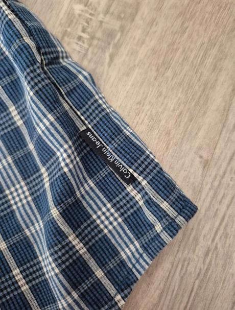 Károvaná košeľa calvin klein, calvin klein,s