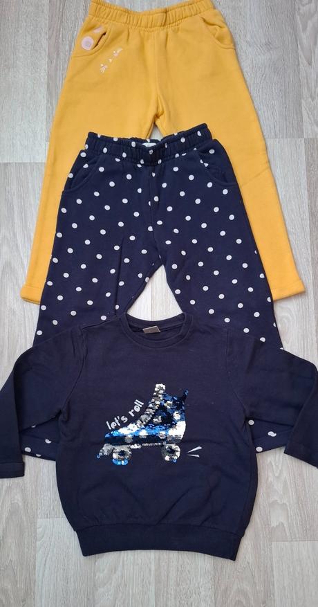 Tričká, mikiny, tepláky 110/116, 104–116