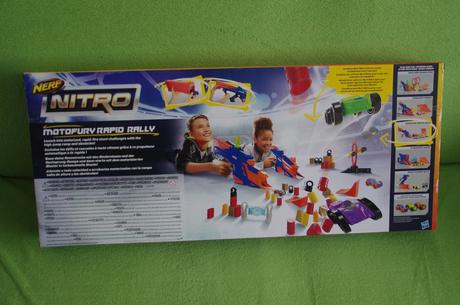Nerozbalené nerf nitro motofury rapid rally +9 áut, 