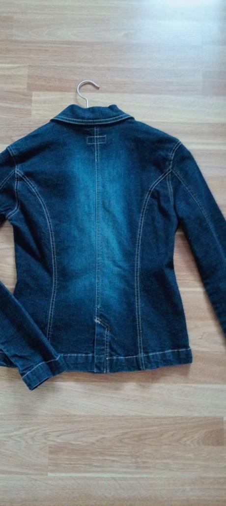 Dámske riflové sako, clockhouse,m