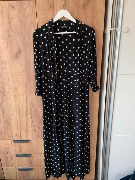 Saty dlhe bodkovane zara, zara,s