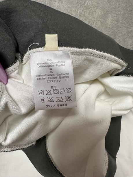 Luxusné biele 3/4 teplákové nohavice zn. met, met,l / m