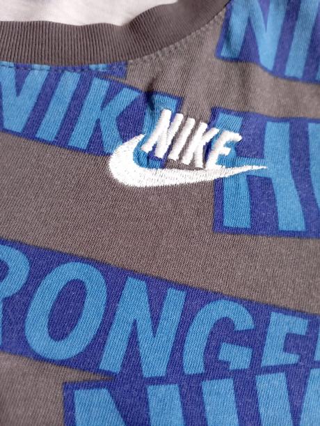 Sivomodré tričko nike, nike,xs