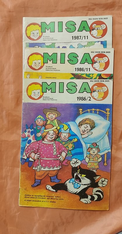 Detske časopisy misa 1986, 