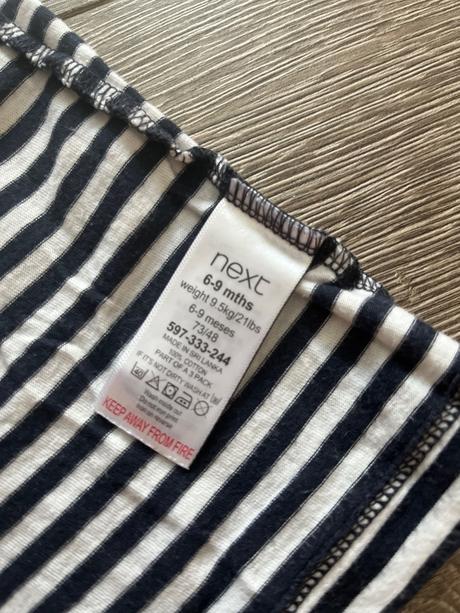 Letne tielko 6-9 mes, next,74