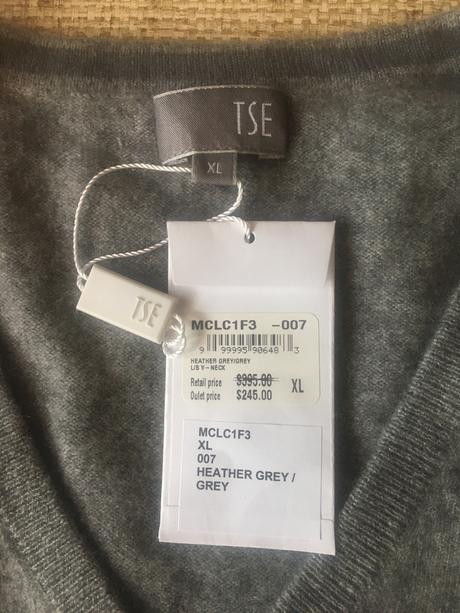 Luxusný kašmírový sveter tse, xl