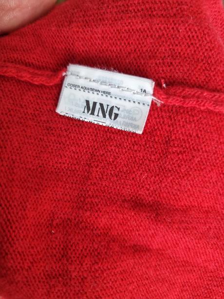 Červený svetrík mango veľ. m, mango,m
