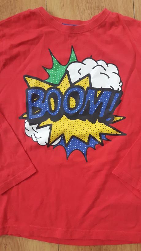 Tricko s dlhym rukavom, primark,128