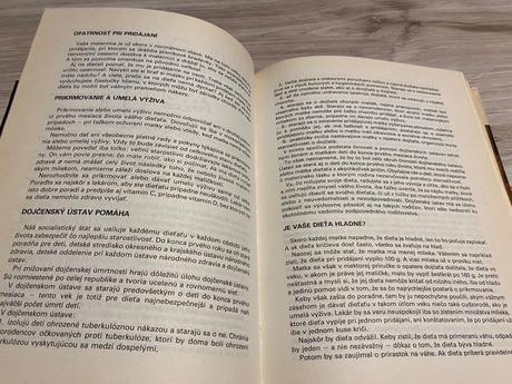 Stará retro kniha naše dieťa 1979,