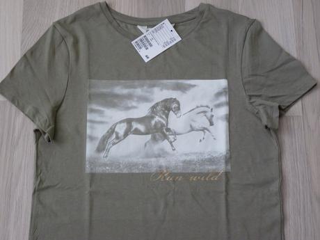 Tričko s krátkym rukávom, h&m,170