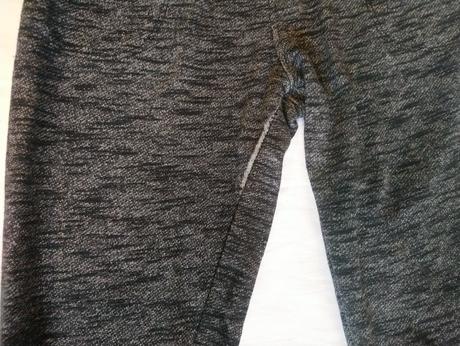 Detské čierno sivé tepláky, page young, 152 cm, 152