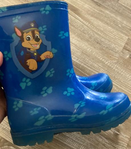 Led svietiace/blikajúce oteplené gumáky paw patrol, sinsay,28