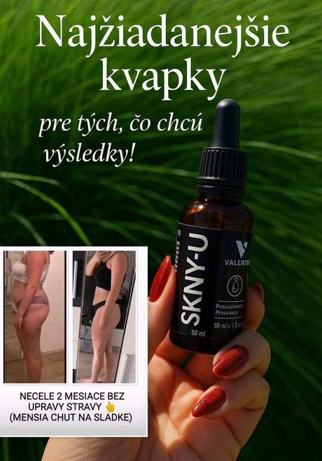 Hit 2025 inovácia v chudnutí - kvapky, 