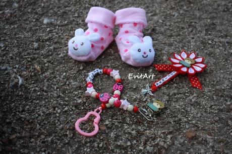 Drevený držiak a kvietok set, 