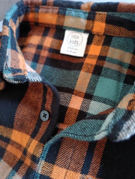 Károvaná košeľa, little people,104