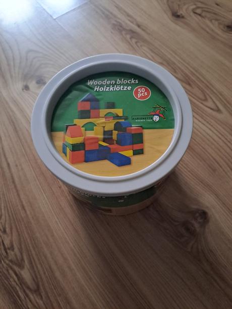 Drevené kocky 65ks, 