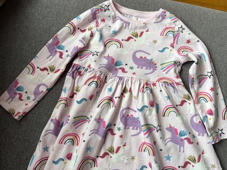 Peknucke jednorozcove saty 3 az 4 roky, f&f,98