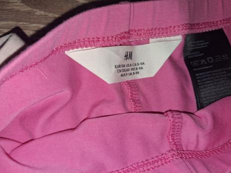 Legíny veľkosť 134 (handm a fandf), h&m,134