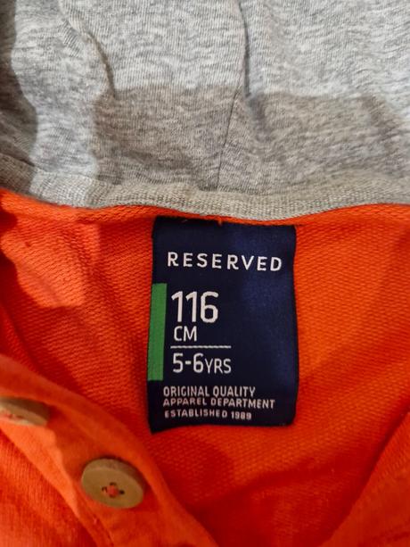 Chlapcenska mikina, reserved,116