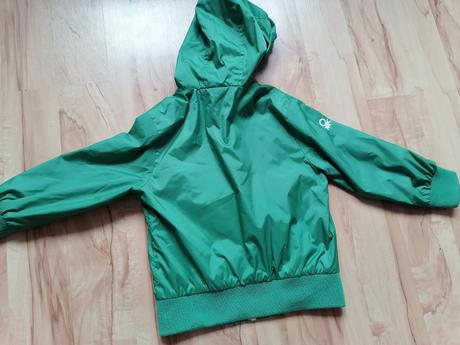 Jesenná - obojstranná vetrovka - 98/104, benetton,104
