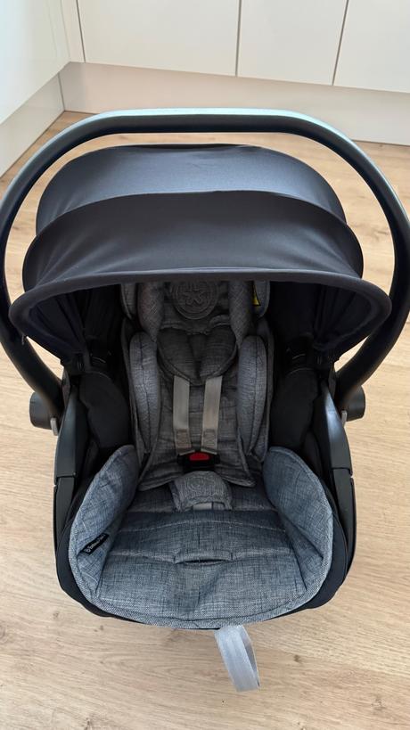 Kiddy vajicko + isofix + novorodenecke vlozky, kiddy