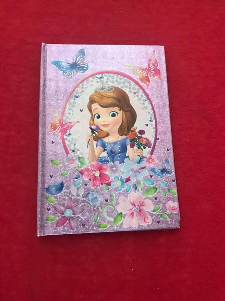Zošit sofia v tvrdej doske,velkost 12,5 cm x 18 cm,
