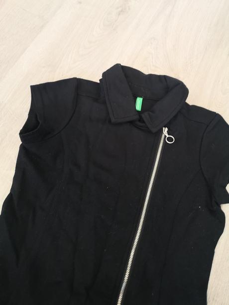 Čierne šaty / tunika, benetton,134
