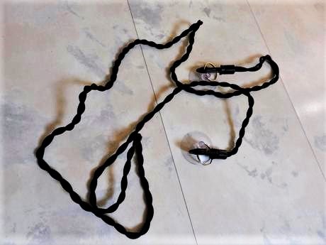 Elastická skladacia cestovná šnúra, 