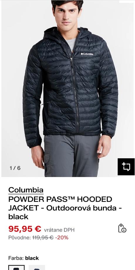 Pánska outdoorová bunda columbia, columbia,xl