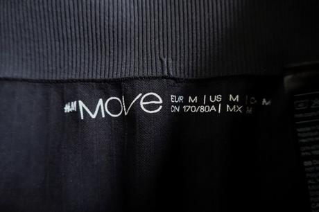 Vrúbkované kraťasky h&m move, h&m,m