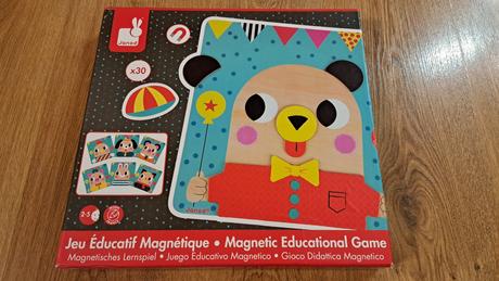 Janod drevená magnetická skladačka,