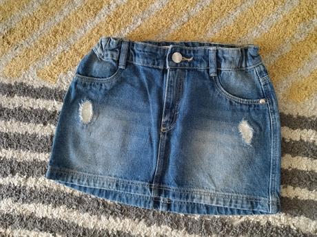 Riflová minisukňa 140/146, terranova,140