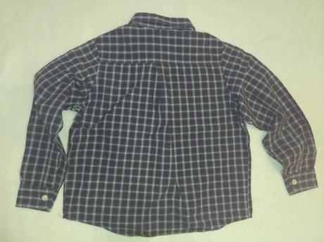 Tmavomodrá košieľka na 5-6 rokov, st michael,116