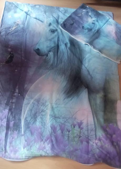 Obliečky unicorn jednorožec na menšiu postielku, šírka (cm): 95,dĺžka (cm): 130