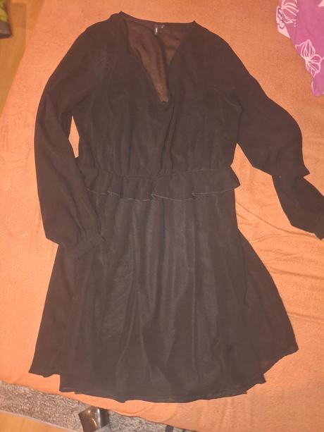 Čierne šaty, vero moda,m