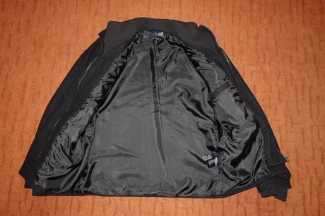 Suprový sýtočierny pánsky/chlapčenský kabát h&m, h&m,m