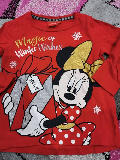 Tričko minie 3-4roky, disney,104