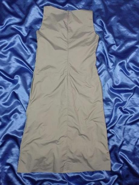 Luxusné béžové šaty, m