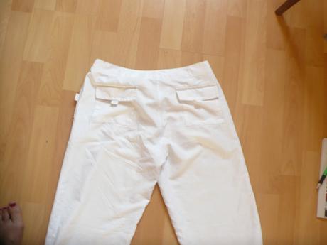 Biele trištvrťáky, new look,s