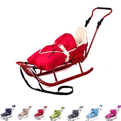 Detské sánky farebné,