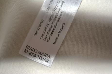 Guido maria kretschmer - biely top, veľ. xs/34, 34