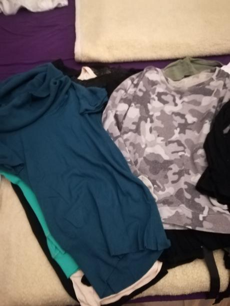 Balík tričiek dlhý rukáv veľ. l 16 ks, amisu,l