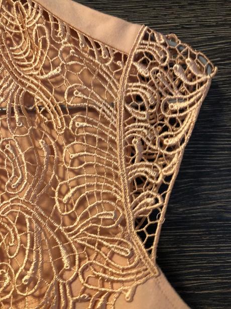 Svetloruzova bluzka s cipkou m, orsay,m