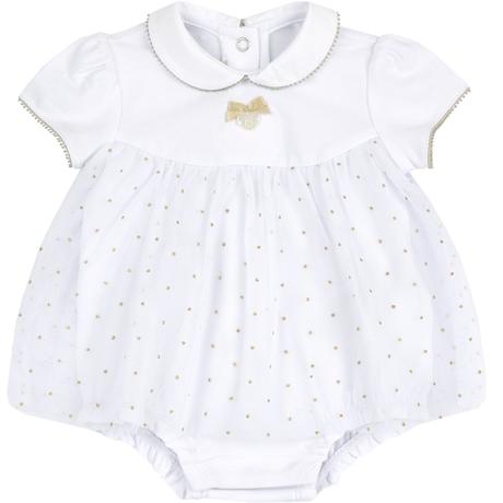 Chicco 09051356 033 white-celeb opaľovačky pre báb, chicco,56 / 62 / 68 / 74