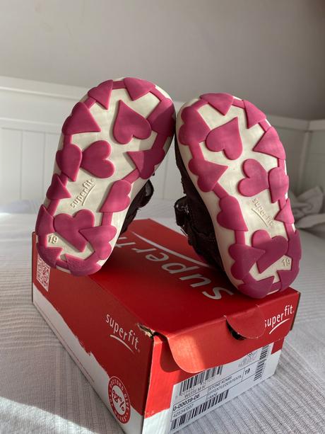 Sandálky na prvé kroky v.19 -používané ako papucky, superfit,19