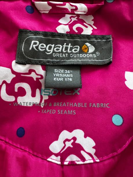 Dievčenská nepremokavá bunda regattta, veľ. 164 /, regatta,164
