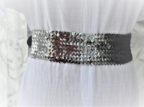 Flitrový elastický opasok, 